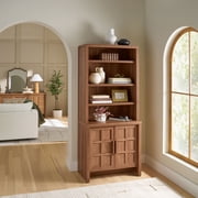 Better Homes & Gardens Mason Bookcase, Brown Oak Finish