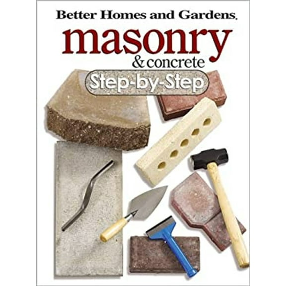 Pre-Owned Masonry And Concrete Step-by-step (Paperback) 0696221128 9780696221125