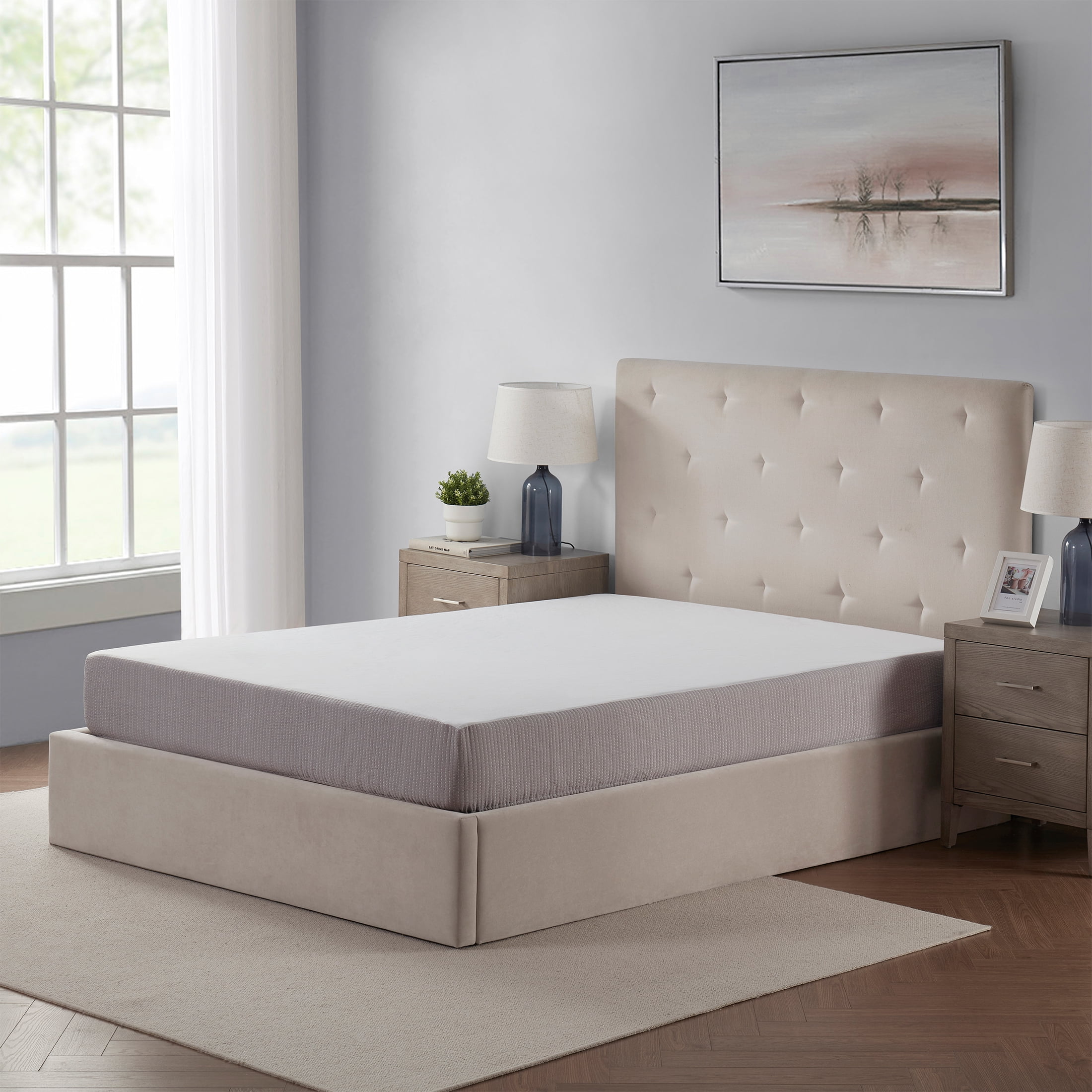 Better Homes & Gardens Gray Matelasse Box Spring Cover, Queen