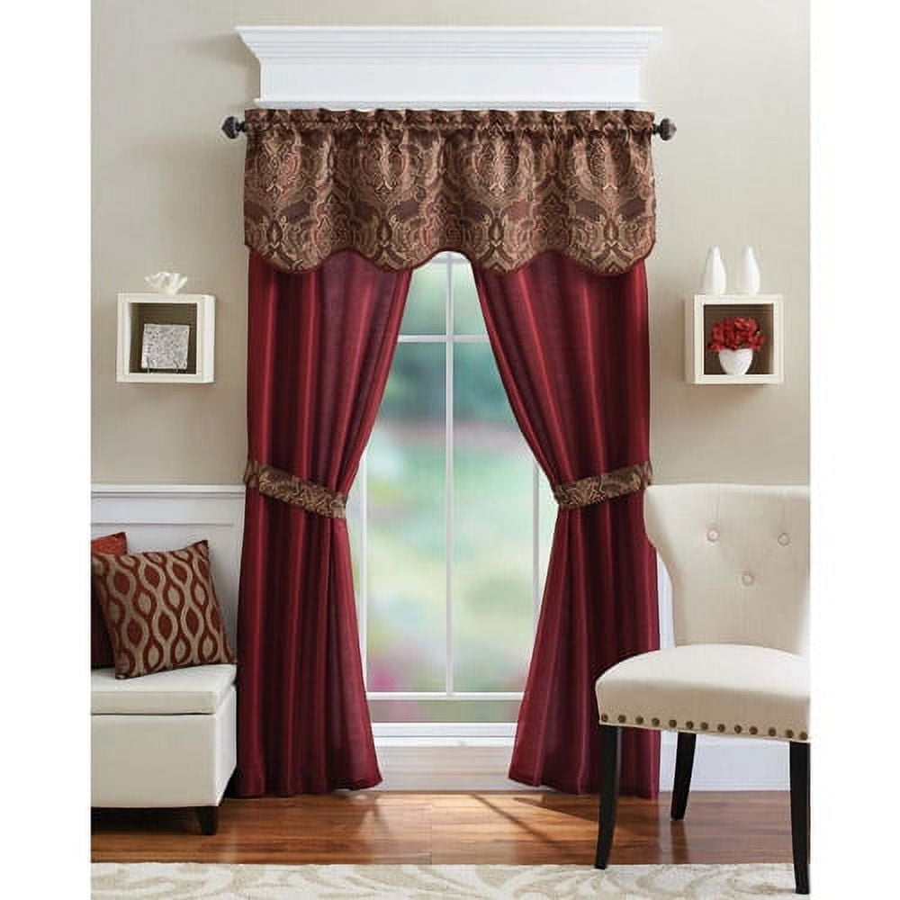 Better Homes and Gardens Medallion 5Piece Curtain Panel Set