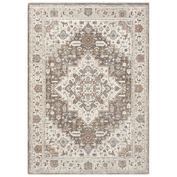 Better Homes and Gardens Medallion Area Rug, Multicolor, 7'11"x10'2"