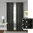 thumbnail image 1 of Better Homes and Gardens Metallic Polka Dots Single Window Panel, 1 of 3