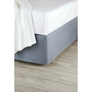 Better Homes & Gardens Microfiber Bed Skirt, Grey, Full/Queen