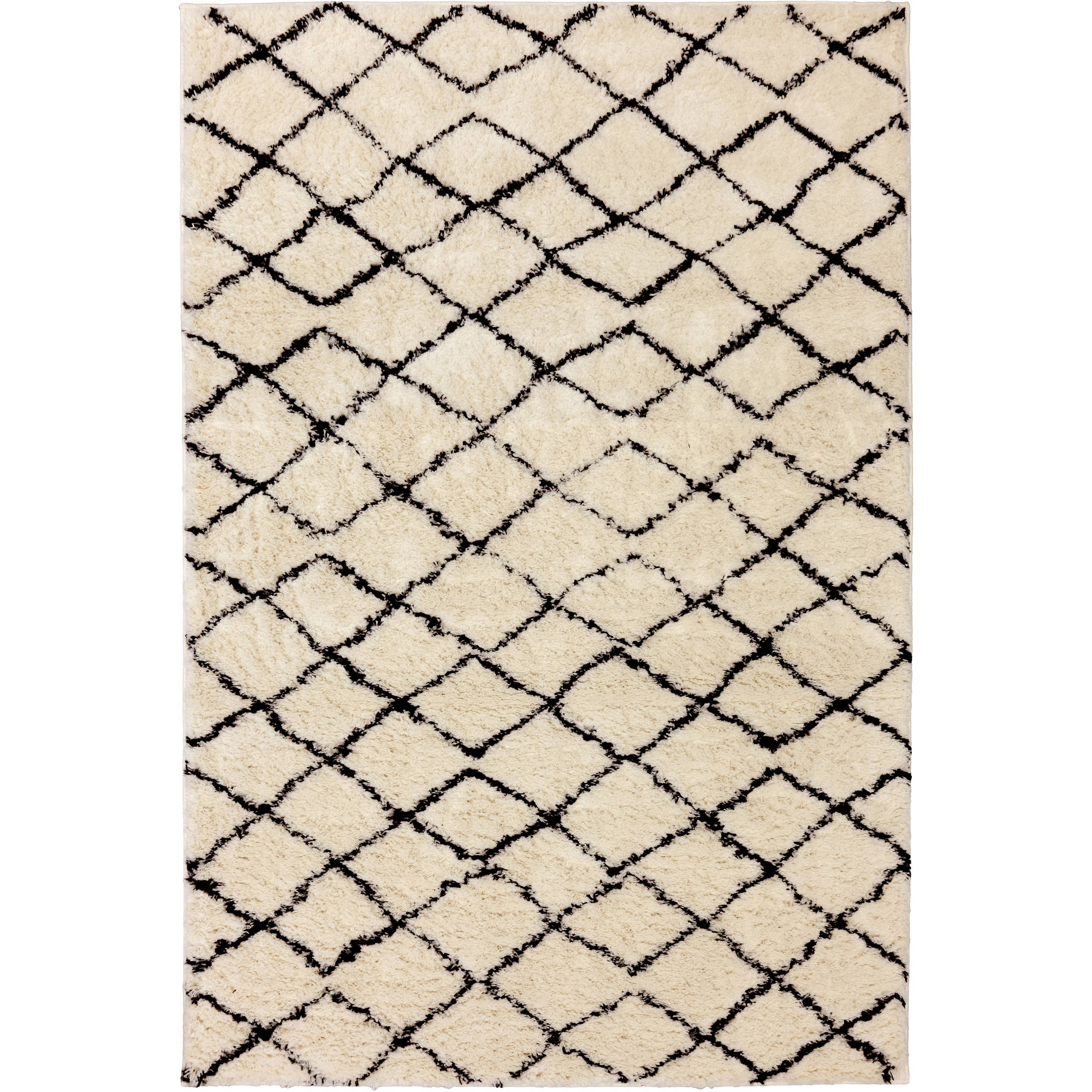 Better Homes and Gardens Moroccan Cream Woven Area Rug - image 1 of 4