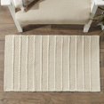 thumbnail image 1 of Better Homes and Gardens Neutral Stripe Accent Rug, Front door, Neutral, 20" x 34", Indoor, 1 of 4