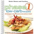 thumbnail image 1 of Pre-Owned Better Homes and Gardens: Phase 1 Low-Carb Recipes (Plastic Comb) 0696222558 9780696222559, 1 of 1