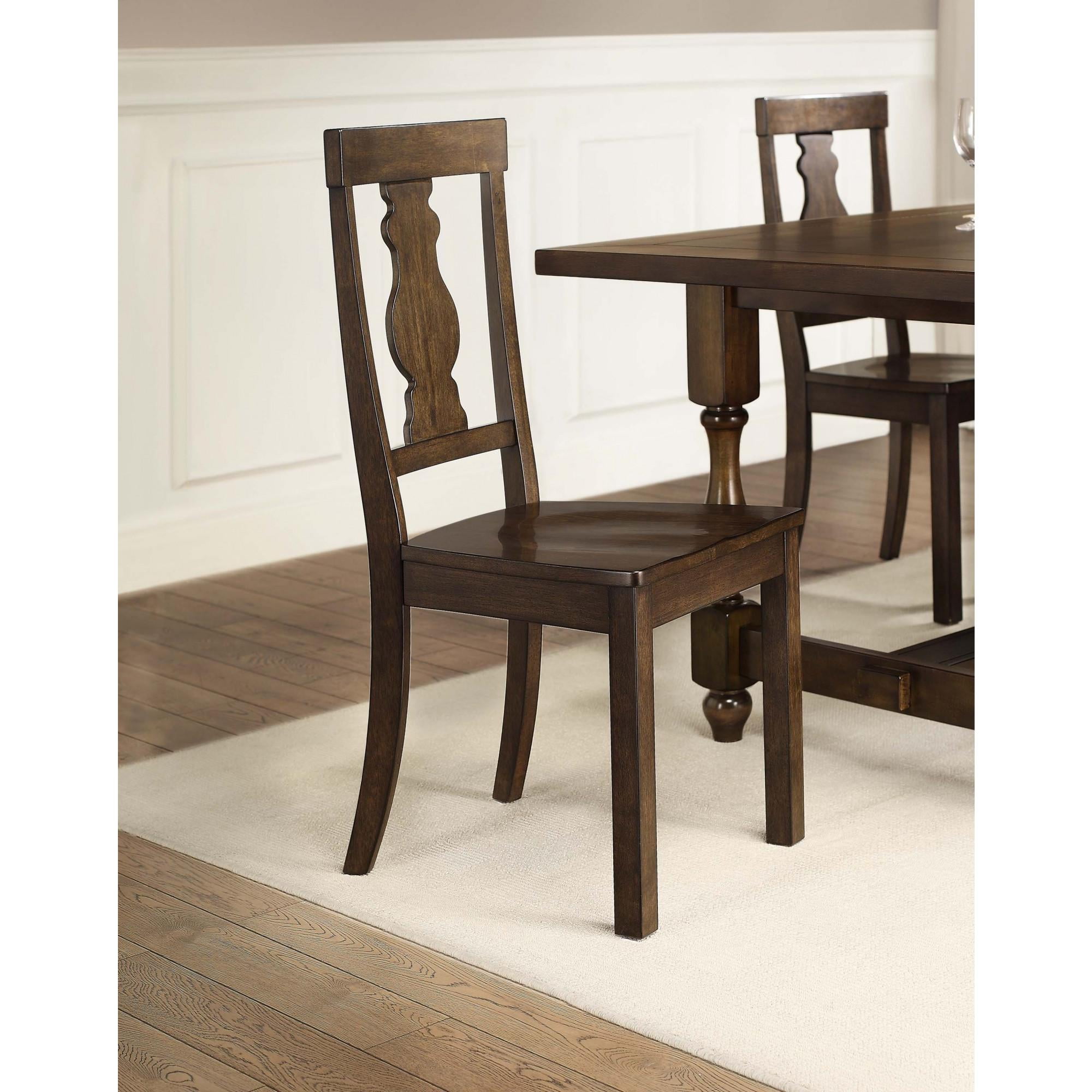 Better Homes and Gardens Providence Wood Dining Chair, Set of 2