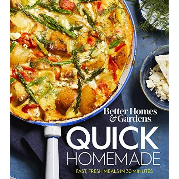 Pre-Owned Better Homes and Gardens Quick Homemade: Fast, Fresh Meals in 30 Minutes Paperback