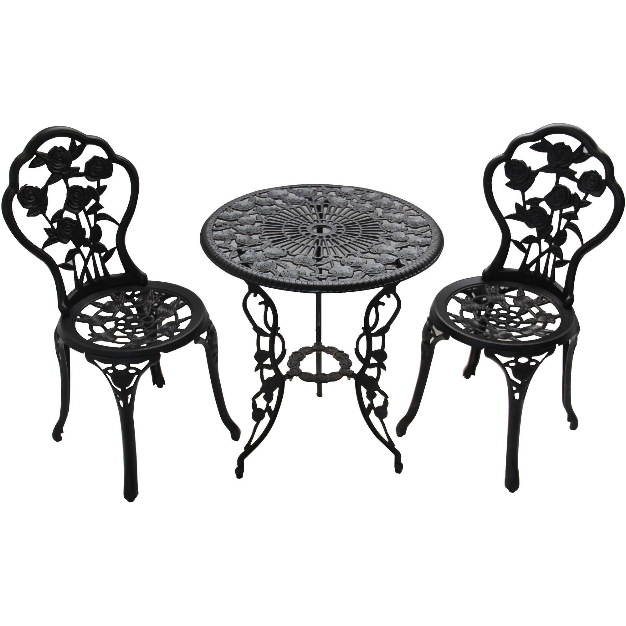 Better Homes and Gardens Rose 3-Piece Outdoor Bistro Set - image 1 of 9