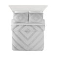 thumbnail image 1 of Better Homes and Gardens Ruched Diamond 3-Piece Comforter Set, Full/Queen, 1 of 6