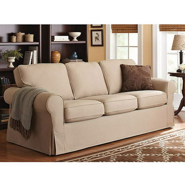 Better Homes and Gardens Slip Cover Sofa, Multiple Colors