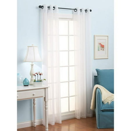 Better Homes and Gardens Solid Voile Curtain Panel