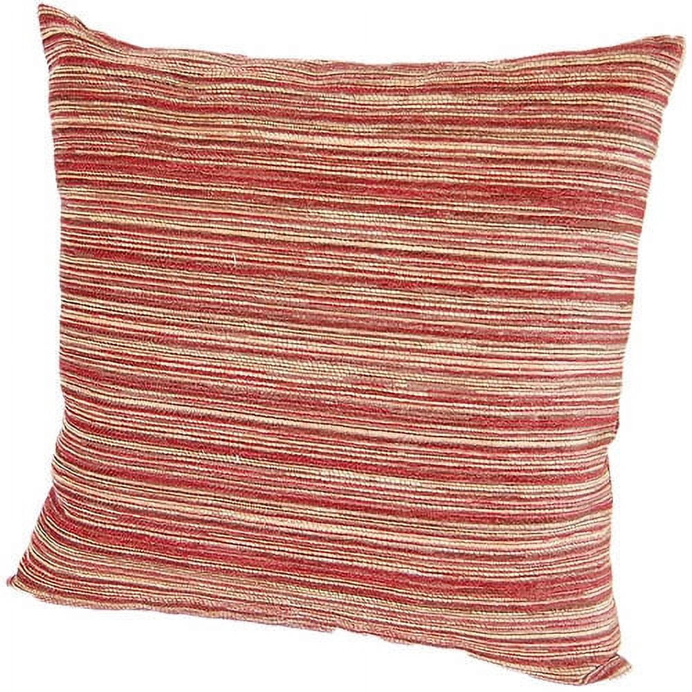 Better Homes and Gardens Stripe Decorative Pillow, Red/Gold