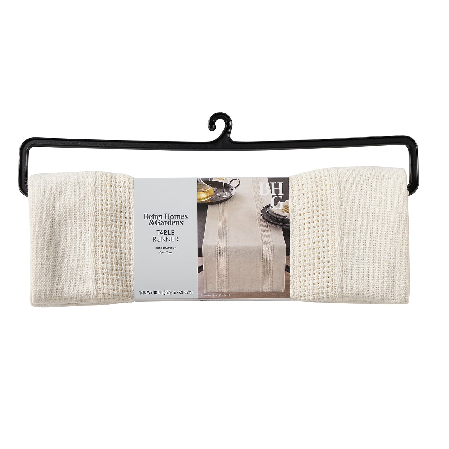 Better Homes and Gardens Tablecloth Dobby Runner for Dining Room Table ...