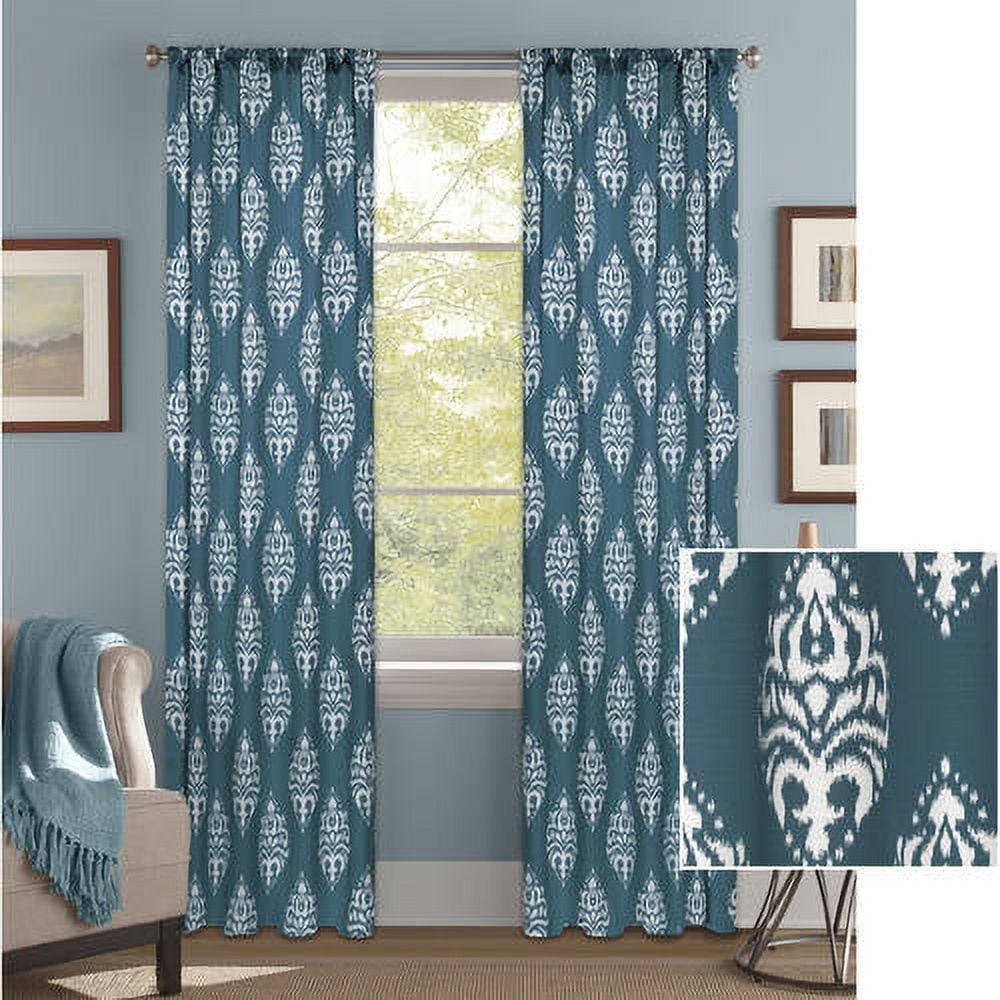 Better Homes and Gardens Traditional Damask Curtain Panel