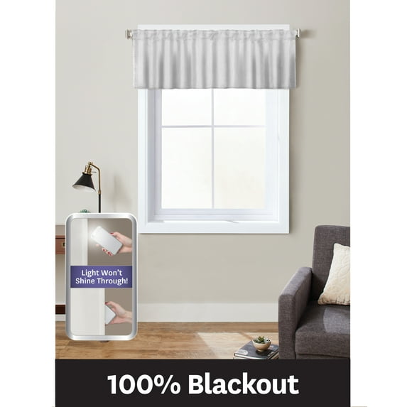 Better Homes and Gardens Ultimate Light Blocker 100 Percent Blackout Tiffany Window Curtain