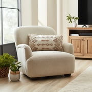 Better Homes & Gardens Waylen Accent Chair, Cream Boucle