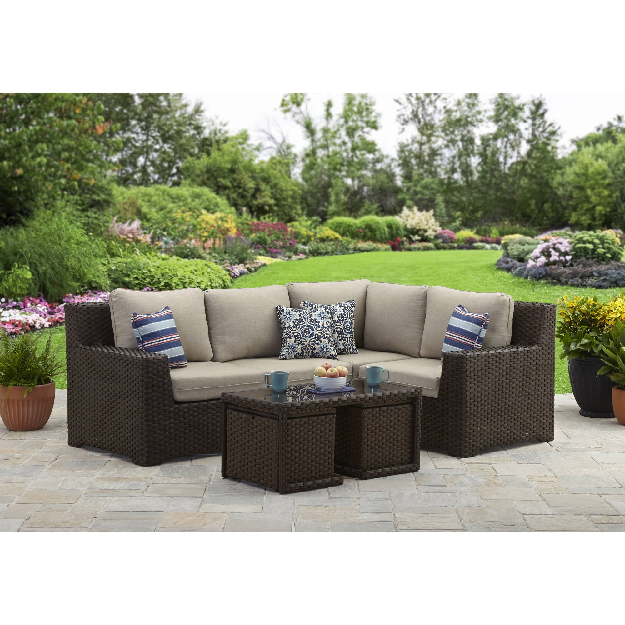 Better Homes and Gardens Weston Pointe 7pc Sectional Set