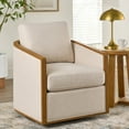 thumbnail image 1 of Better Homes & Gardens Windsor Swivel Accent Chair, Cream, 1 of 9