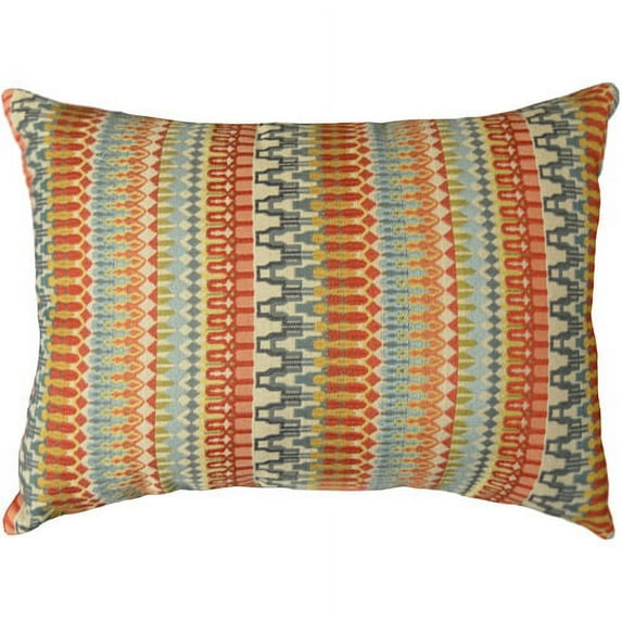 Better Homes and Gardens Woven Stripe Decorative Throw Pillow, 14"x20", 1pc Oblong