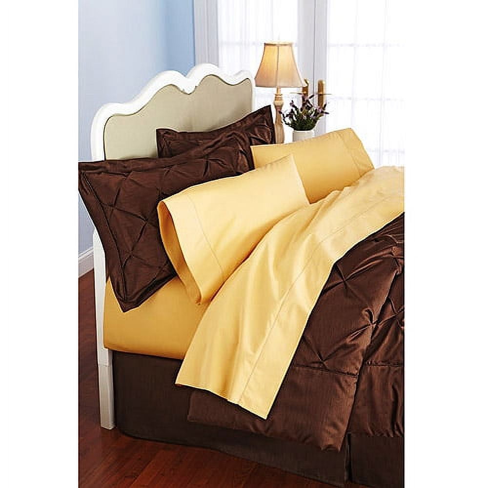 Better Homes&gardens Bhg 250tc Sheet Set Golden Curry King