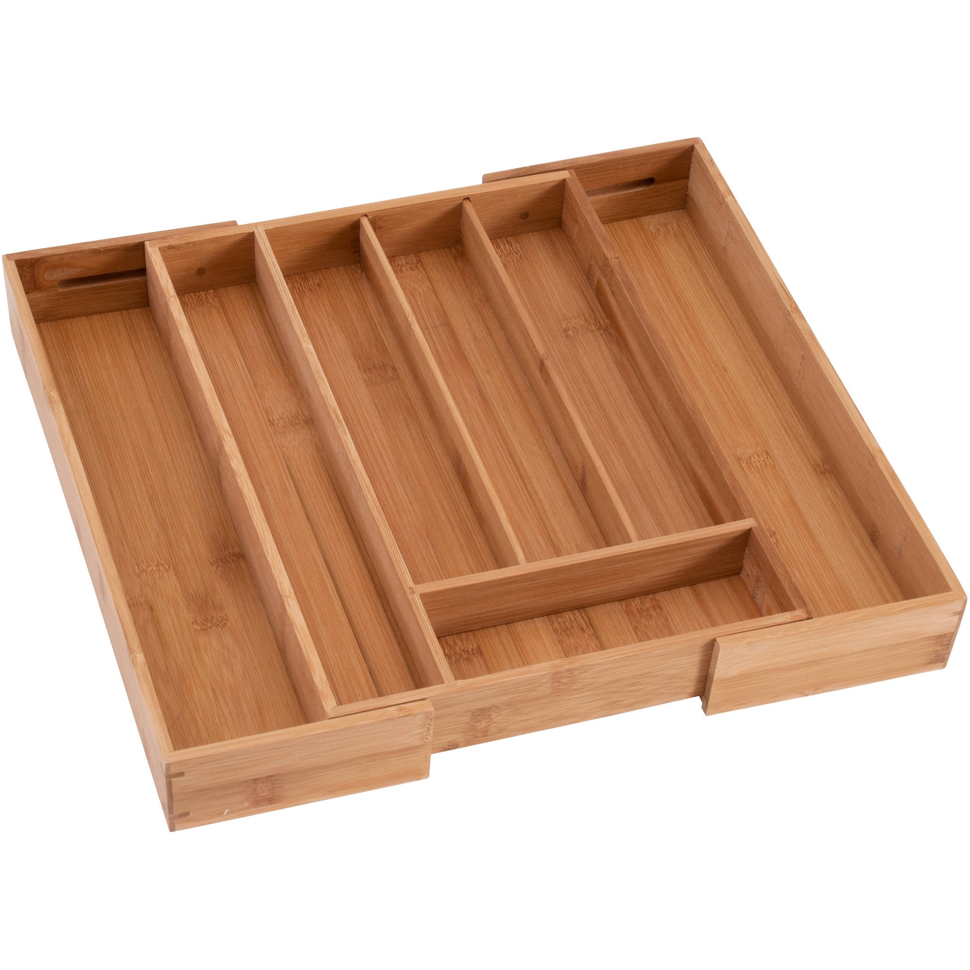 BHG Hand-Woven Rattan Serving Tray – Natural Decorative Accent