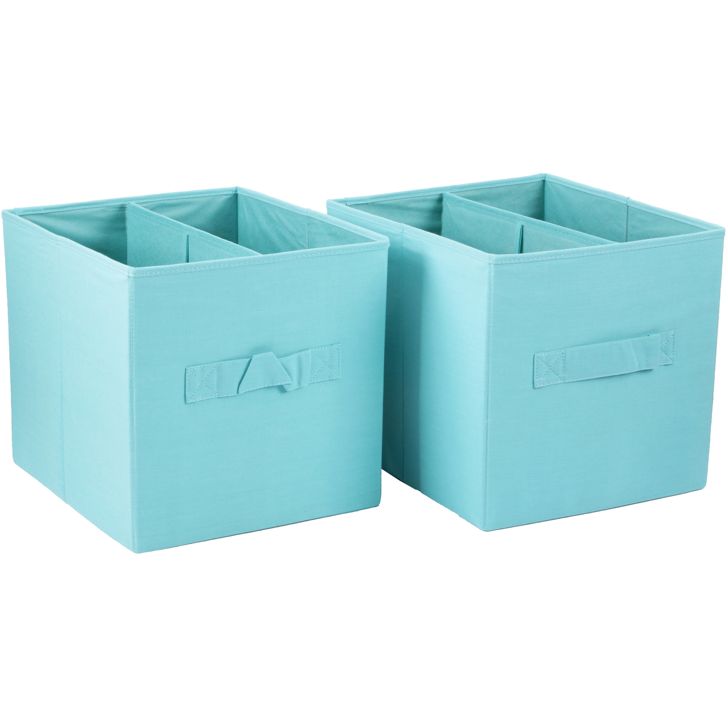 Better Homes&gardens Bhg Collapsible Fabric Bin Aqua