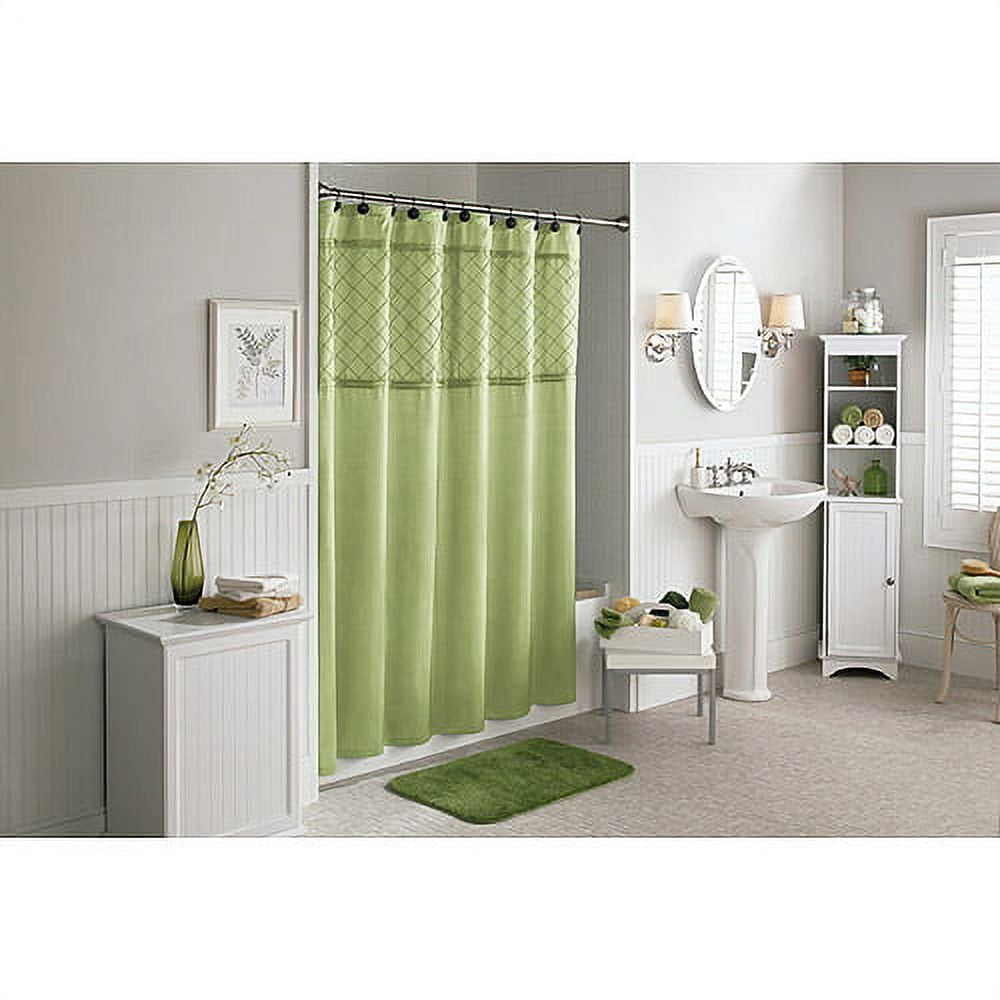 Better Homes&gardens Pintuck Shwr Crtn Grn