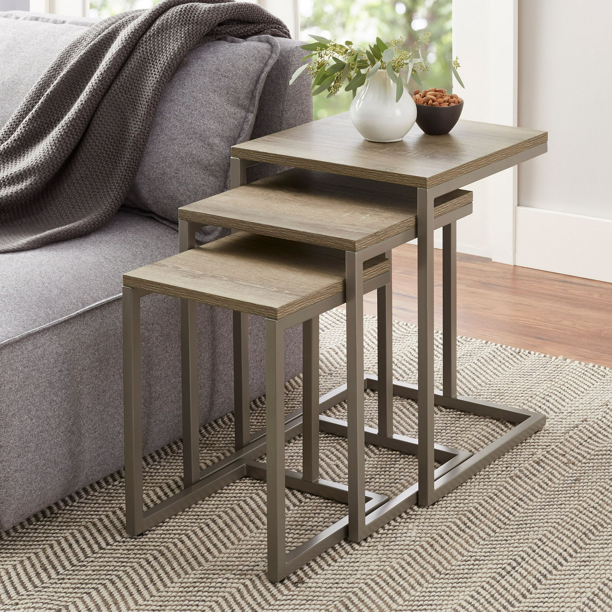 Better Homes&gardens Rhodes Nesting Accent Tables S/3