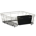 thumbnail image 1 of Better Houseware 1420.8 2-Piece Dish Drainer (Stainless Steel), 1 of 6