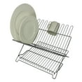 thumbnail image 1 of Better Houseware 1483.5 Jr. Folding Dish Rack (Metallic), 1 of 8