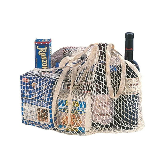 Better Houseware 1550 Farmers Market Net Bag with Dual Handles, Natural Color