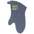 thumbnail image 1 of Better Houseware 1584/B Gingham Pot and Oven Mitt (Blue), 1 of 6