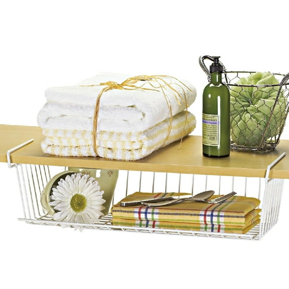 Better Houseware 18740/W Small Undershelf Basket