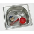thumbnail image 1 of Better Houseware D-Shape Sink Protector Grid - Stainless Steel, 1 of 5