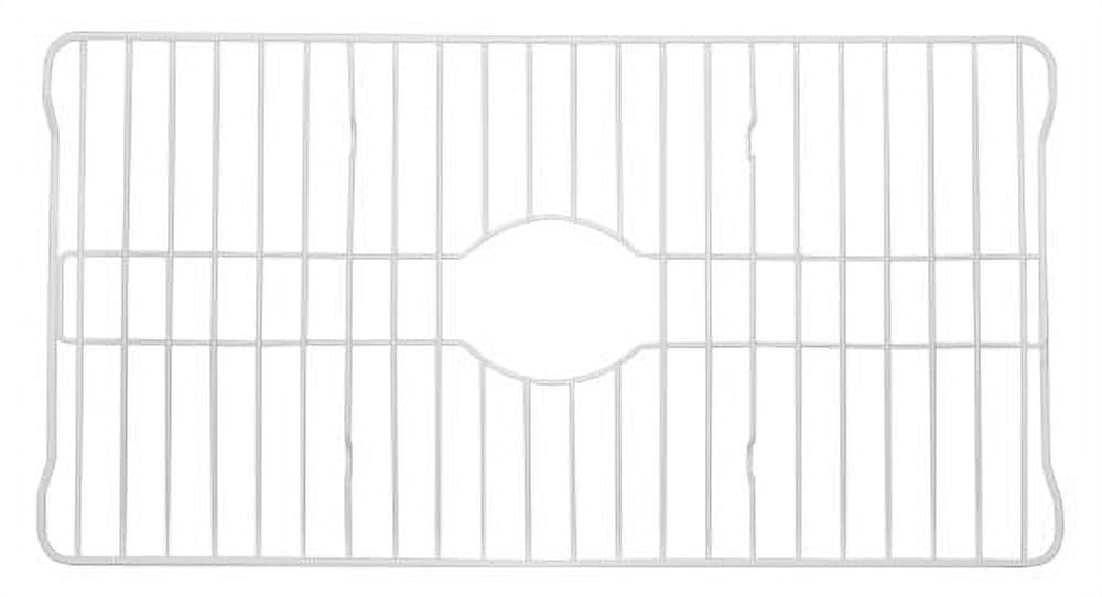 Better Houseware Extra Large Sink Protector Grid Plastic 24in x 12.625in White "Sink Mat"