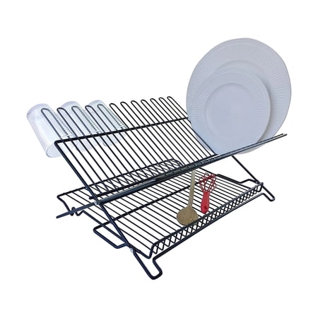 Better Houseware Jr. Folding Dish Rack (Black), 1483/E