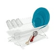 thumbnail image 1 of Better Houseware Jr. Folding Dish Rack, White, 1 of 6