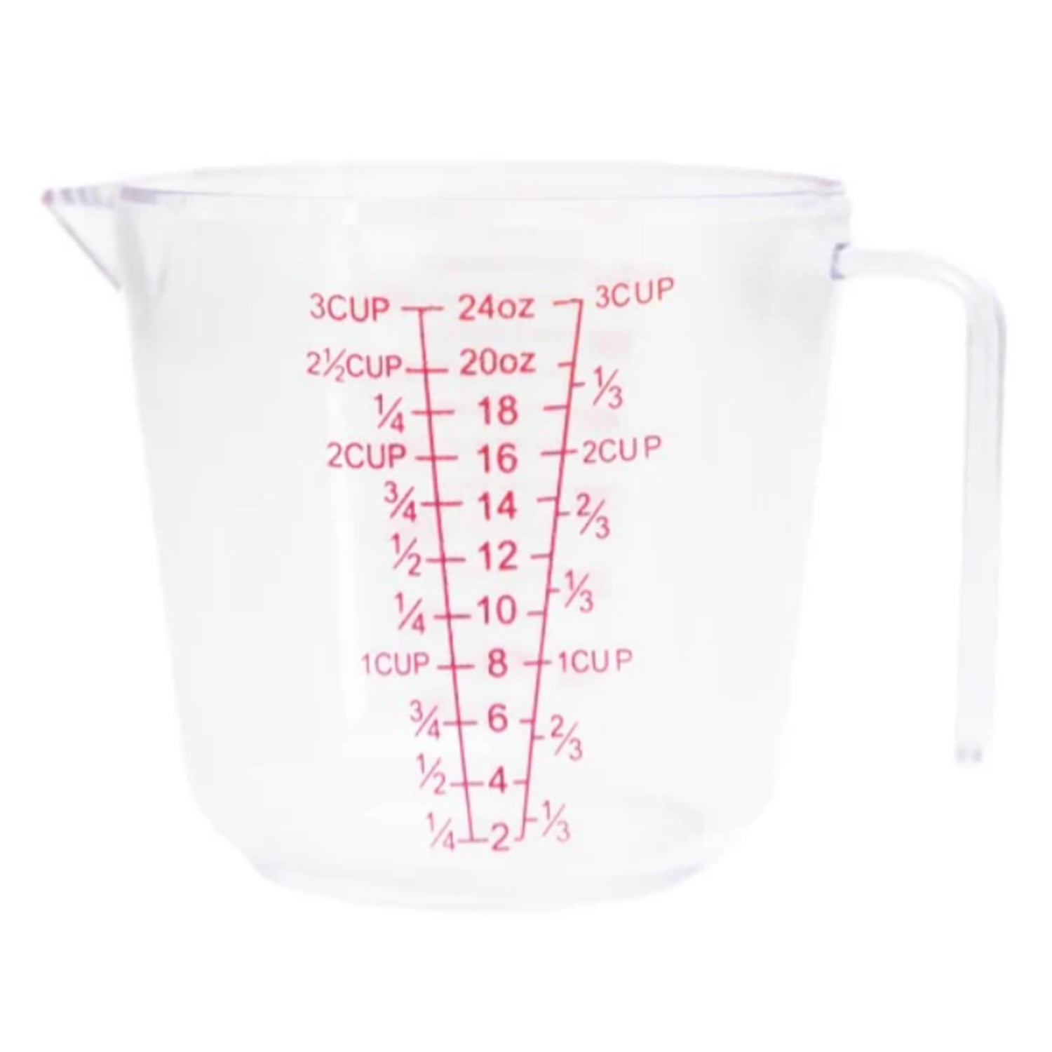 Better Houseware 24-Oz. Clear Acrylic Measuring Cup with Handle (24 Oz.)
