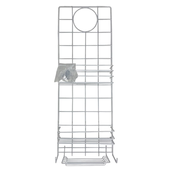 Better Houseware White-Coated Steel Shower Caddy