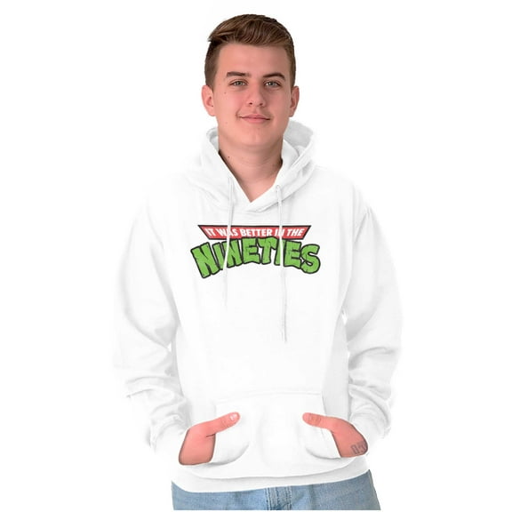 Better In The Nineties 90s Throwback Hoodie Sweatshirt Women Men Brisco Brands S