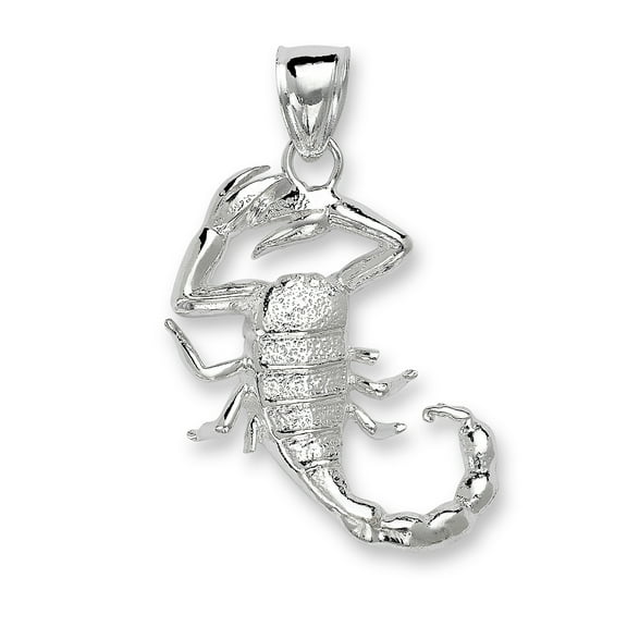Better Jewelry .925 Sterling Silver Scorpio Pendant Silver Vintage Handmade Pendant Women Men