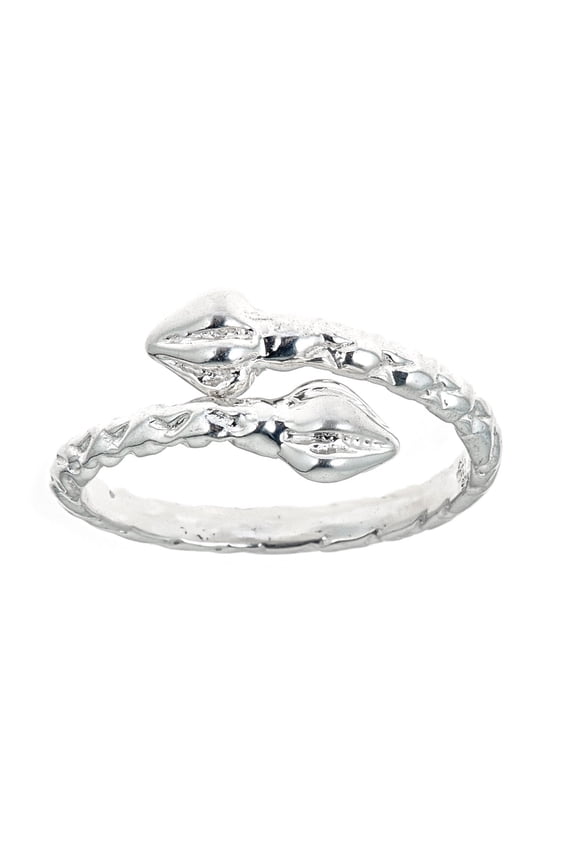 Bulb Ends .925 Sterling Silver West Indian Style Ring