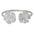 thumbnail image 1 of Better Jewelry Large Hibiscus Flower .925 Sterling Silver Bangle, 24 grams, 1 piece, 1 of 2