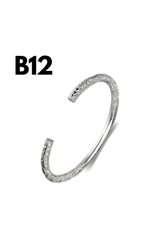 Mix and Match Custom 5mm Silver Bangle (1 piece)