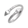 thumbnail image 1 of Better Jewelry, Pyramid Ends .925 Sterling Silver West Indian Style Ring, 1 of 1