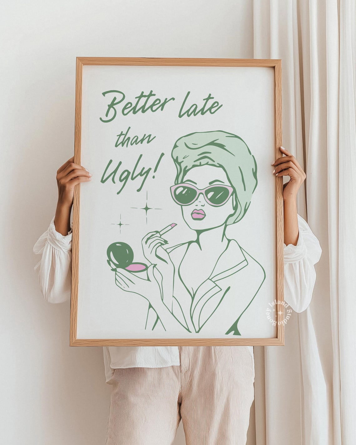 Better Late Than Wall Art - Walmart.com