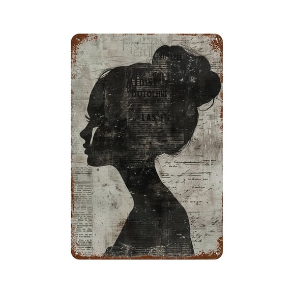 Better Late Than Ugly New York Trends Vintage Newspaper (3) Vintage Iron Art Metal Tin Sign Poster Modern Home Decor Retro Posters Coffee Club Bar Shop Decorations Style 30x20cm