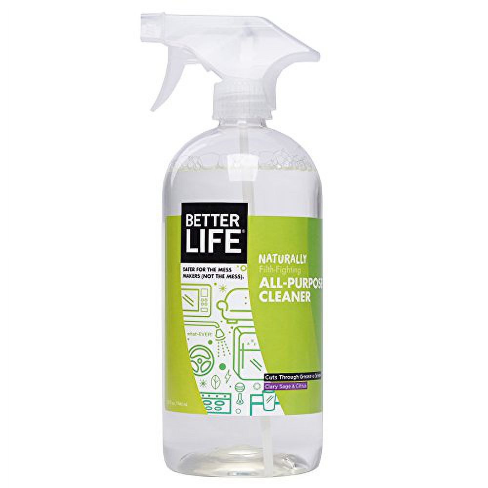 Better Life AllPurpose Cleaner, Clary Sage & Citrus, 32 Ounces