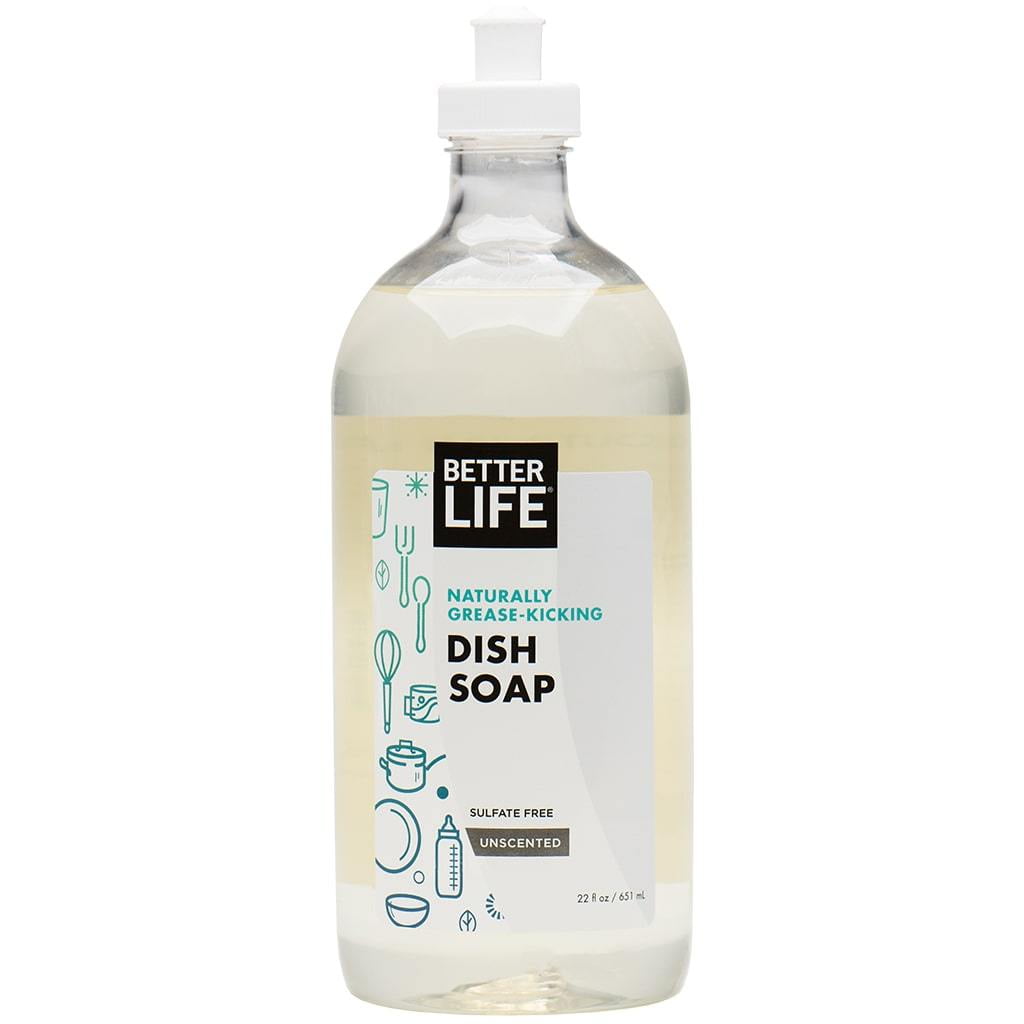 Better Life Dishwashing Soap Unscented 22 fl oz